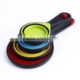 High Quality Silicone Measure Tools Kitchen Measuring Cups thumbnail-4