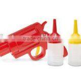 3pcs High Quality Food Grade Plasitc Sauce Gun for Condiment thumbnail-4