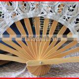 White Color Wedding Lace Hand Fan thumbnail-3