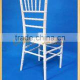 White Wedding Resin Banquet Hall Chairs thumbnail-3