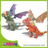 Hot Selling Educational Soft Rubber Toy Electric Dinosaur thumbnail-1