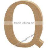 Wooden MDF Letter "Q", Alphabet Letter thumbnail-1