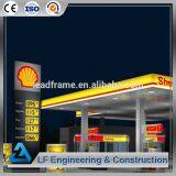 Light Weight Prefab Steel Structure Gas Station thumbnail-1