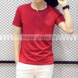 Men's V Neck Collar T Shirt Short Sleeve Shirts V-neck t Shirt New Fashion t Shirt thumbnail-6