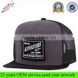 Custom 5 Panel Mesh Trucker Hat/Embroidery Patch Trucker Cap/Flat Brim Hat thumbnail-1