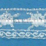 Newest Design Korea Lace Fabric thumbnail-1