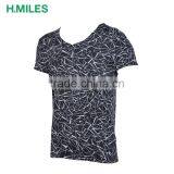 New Model Fashion Oversized V-neck Sport Clothes Mens t Shirts T-shirt thumbnail-3