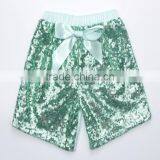 New Design Wholesale Cotton Shorts Sequin Shorts for Baby Girls thumbnail-2