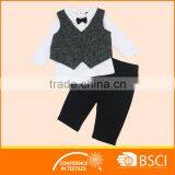 Fashion Newest 3pcs Children's Boutique Baby Boy Clothing Sets thumbnail-1