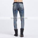 New Casual Men's Fashion Men's Jeans Brand New Personality Male Personality Hole Jeans Pants thumbnail-5