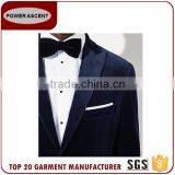 Good Quality Oem Lapel Single Button Man Suit Velvet Blazer For Men thumbnail-3