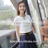 100%cotton OEM Anti-Wrinkle Unique Design Amazing Quality Hot-selling Best Choice Short Sleeve Summer Oversize T-shirt thumbnail-2