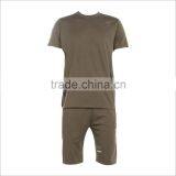 Guangzhou Custom Logo and Print Shorts And T Shirt Summer Broken Hole Tacksuit thumbnail-3