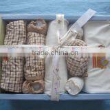 2017 Newest 6pcs New Born Baby Gift Set Cute Style Washable Baby Clothes thumbnail-1