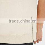 Hotsale Design Cotton Fleece Pocket Zip Plain Solid Color Pullover Short Sleeve Plain Hoodies Wholesale Made in China thumbnail-4