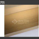 Hairline Rose Golden Stainless Steel Sheet 304,stainless Steel Plate PVD thumbnail-3