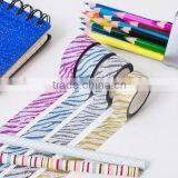 15mm*5m Glitter Tape Zebra Pattern Design Customized Planner Accessories Adhesive Paper Tape thumbnail-1
