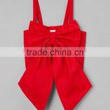 Hot Selling Red Tops Tank Spaghetti Strap Girl Tank Fancy Cotton Kids Wear GT90428-10 thumbnail-1