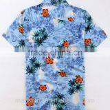Stylish Men T-shirts Cheap Fancy Hawaiian Shirts Wholesale thumbnail-2