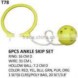 Kids Outdoor Toys 6pc Color Hollow Plastic Ball thumbnail-6