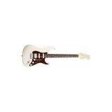 Fender American Deluxe HSS Stratocaster With Case - Olympic Pearl, Rosewood Fingerboard thumbnail-1