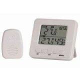 Wireless Thermo-hygrometer Clock