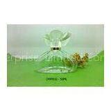 Clear Ribbed 50ml Antique Glass Perfume Bottles With K-Resin Cap thumbnail-1