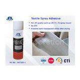 Acrylic Textile Fabric Spray Adhesive /  Embrodeiry Adhesive Spray