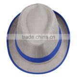 Unisex Fedora Trilby Cap Cowboy Summer Beach Sun Straw Panama Hats
