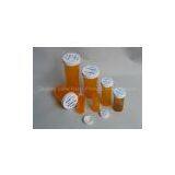 Blue Plastic Children Resistant Cap Vials