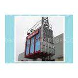 Electric Construction Material Hoist , Single Cage Personnel Hoist System thumbnail-1