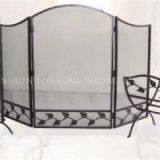 Cast Iron Fireplace Accessories Suit