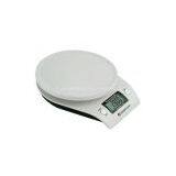 Portable Round Kitchen Electronic Scales With Tar