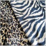 100% Polyester animal printed cushion fabric