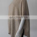 Manufacturer Slouchy Short Sleeve Crew Neck Pure Cashmere Sweater thumbnail-3