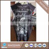Sleeveless Sublimation White Poly T-shirt thumbnail-2