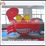 Vivid inflatable crab, lovely inflatable crab replica, advertising crab cartoon for decor