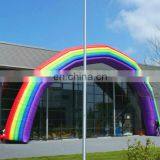 2018 Hot Sale Inflatable Rainbow Arch,rainbow Balloon Arch for Events