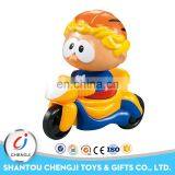 Kids Carton 12 Pcs Plastic Mini Race Cut Shape Pull Line Car Toys