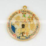 Customer Logo Die Casting 2D 3D Antique Gold Silver Metal Medal thumbnail-6