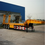 Good Price 3 Axle Wide Load Low Bed Trailer for Oversize Machinery Haulage Low Loader Trailer thumbnail-4