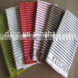 100% Cotton Stripe Terry Kitchen Towel Strong Water Absorption thumbnail-2