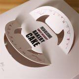 Custom Wholesale Square Art Paper Cardboard Cake Box With Handle thumbnail-2