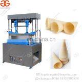 CE Approved Industrial Semi Automatic Kono Pizza Cone Maker Wafer Sugar Ice Cream Cone Making Machine Price