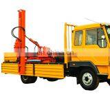 Truck-mounted Hydraulic Pile Driver for Highway Guardrail From Manufacturer thumbnail-1