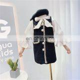 2020 Winter Children's Girls Fashion Black Coat thumbnail-1