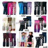 79 Styles Infants & Toddlers Knit Footless Ninth Pants Cropped Pants Stretchy Ankle Tights Leggings pp Pants 4 Sizes 3pcs/pack thumbnail-2