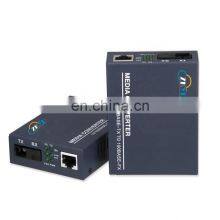 Industrial Grade 1 Pair 10/100Mbps Single Mode 1 Optical Port 1 RJ45 Port Fiber Optical Transceiver thumbnail-1