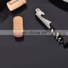 Customised Vertical Tabletop Personal Stainless Steel Corkscrew Handle Plastic Bottle Red Wine Opener thumbnail-2