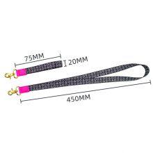 Color Mobile Phone Lanyard Jacquard Technology Logo Lanyard Metal Accessories thumbnail-5